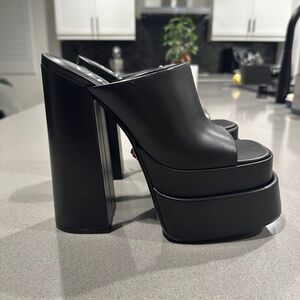 Versace platform heel